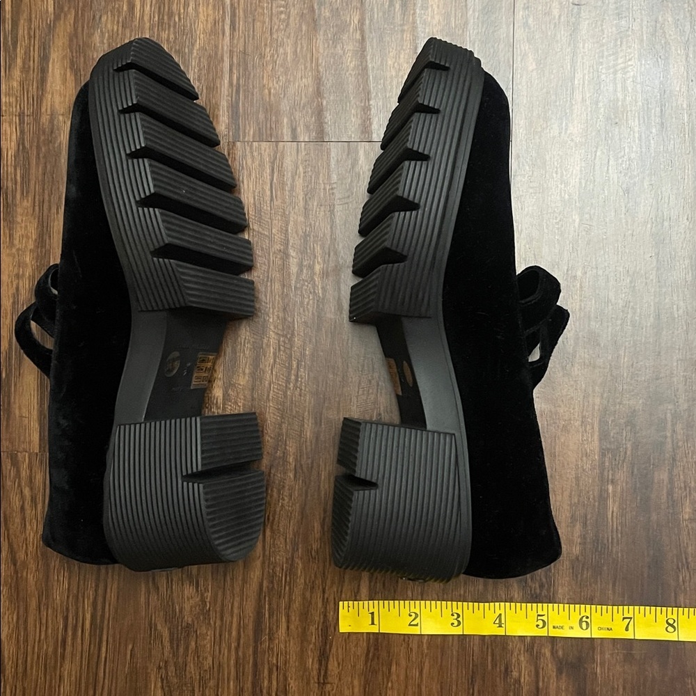 STUART WEITZMAN soho leighton platform mary jane in black 10.5 - Picture 16 of 16